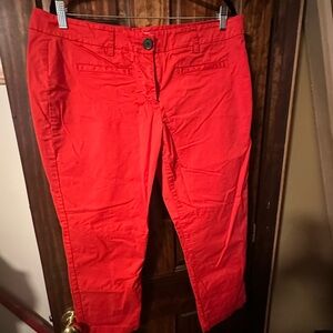 CAbi Bold Red Trousers